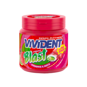 VIVIDENT BLAST FRUIT STRAWBERRY LIME